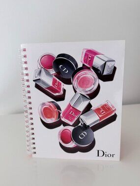 Dior Beauty Spiral Notebook - Neuf